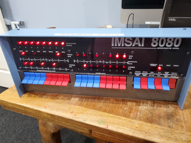 IMSAI 8080 Front Panel